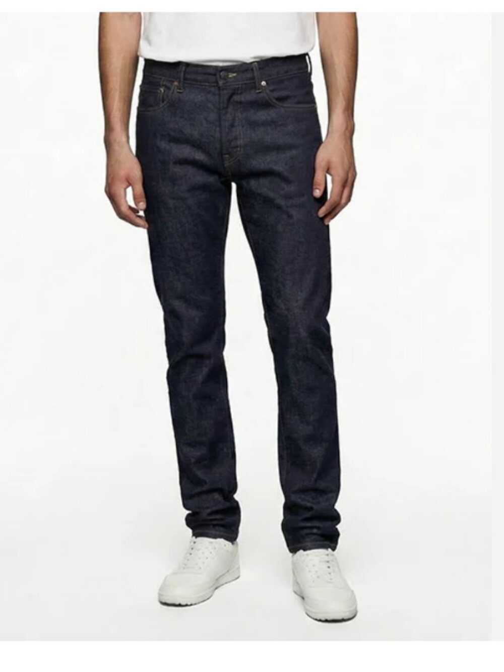 A.P.C. Men's Raw Straight Jeans Dark Blue 32